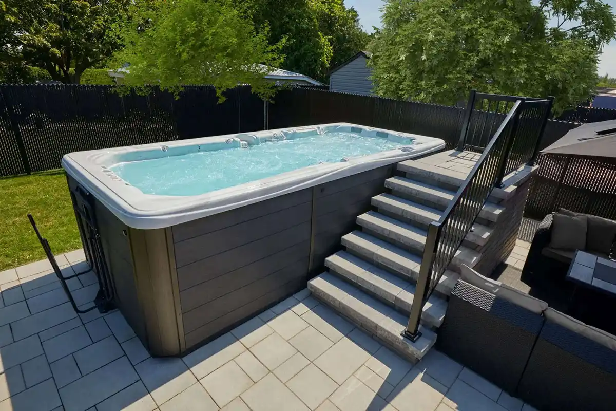 Above-Ground Swim Spas