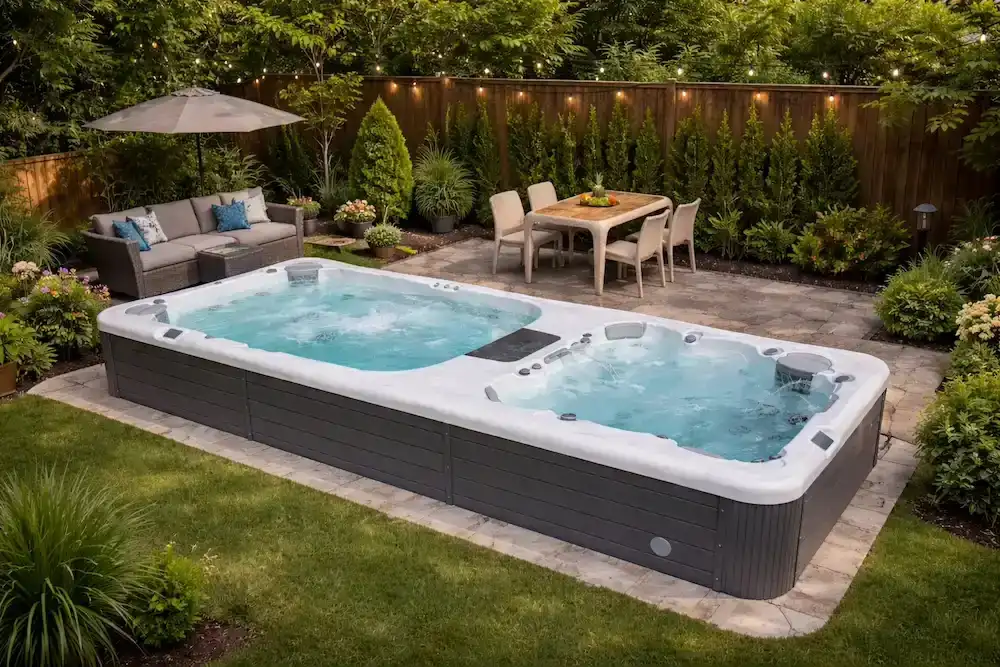 Above ground Swim Spa