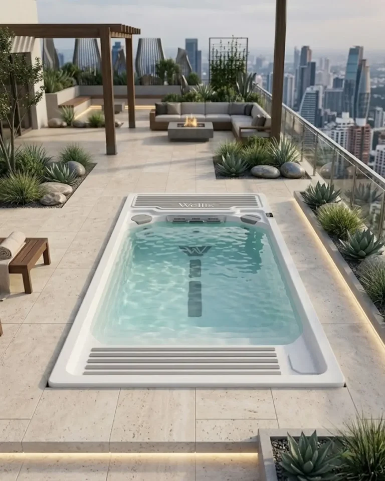 City view with Wellis Pool