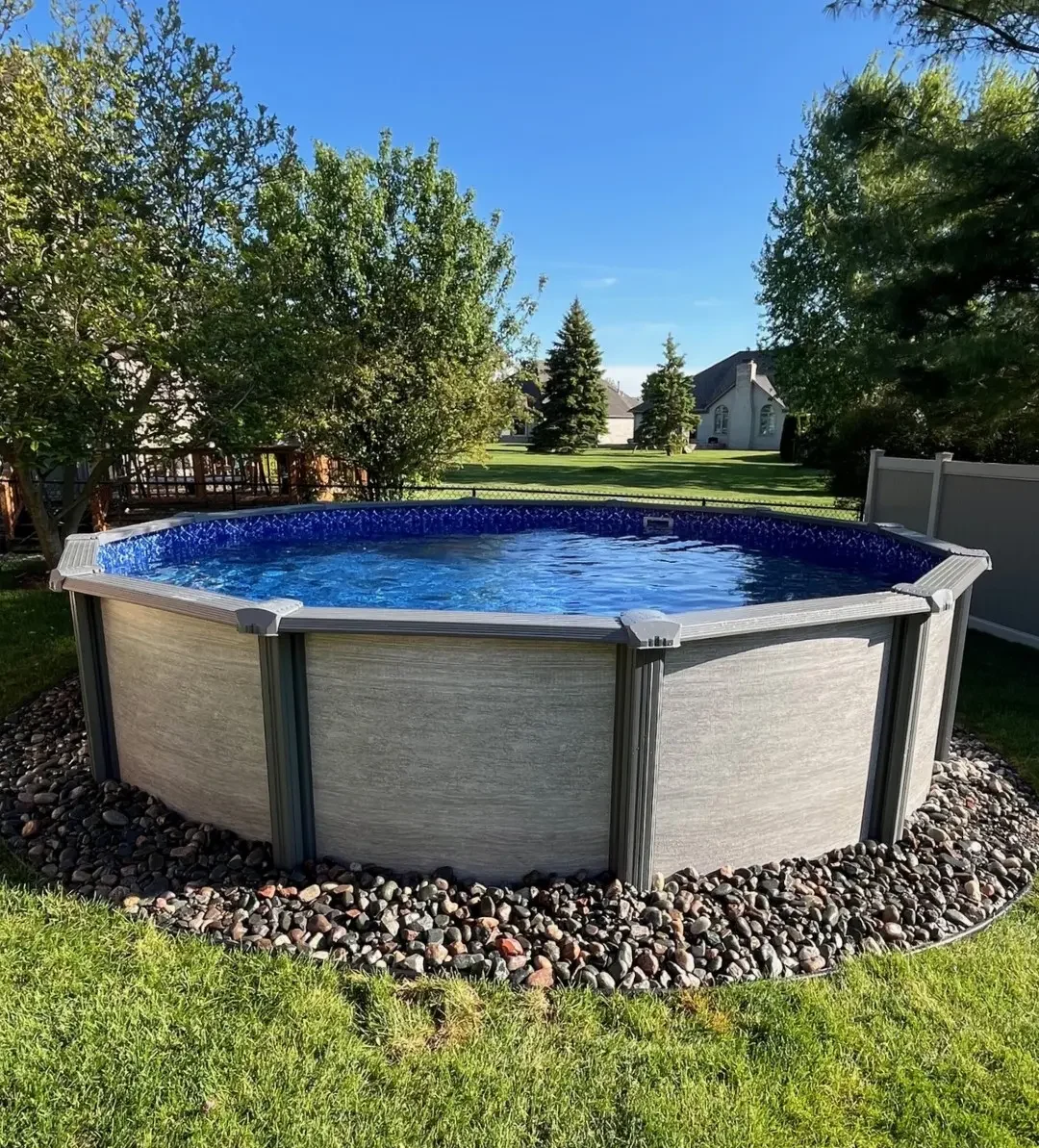 Relaxation made simple. Doughboy pools bring the vacation home.
