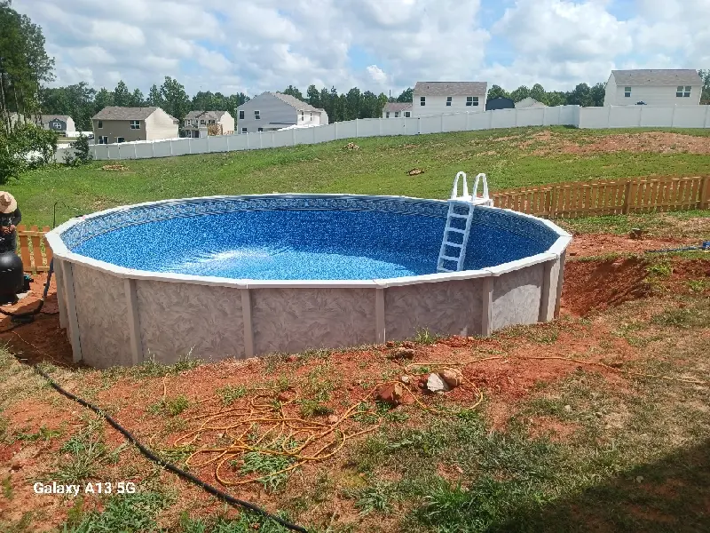 building an above ground swim pool in nc